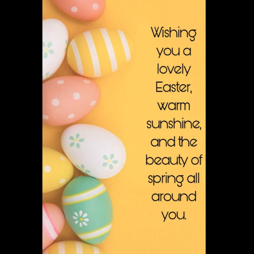 Happy Easter 🐣🐇🐰